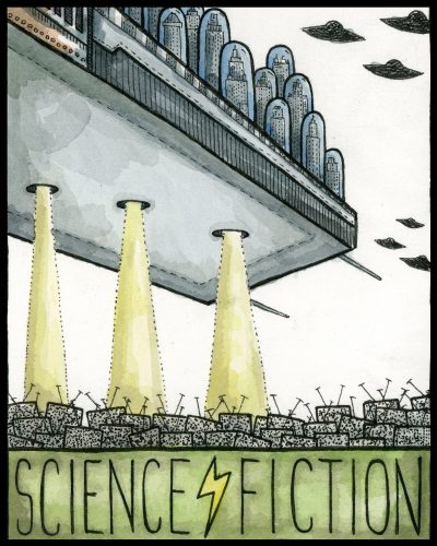 Science Fiction 8x10 Print