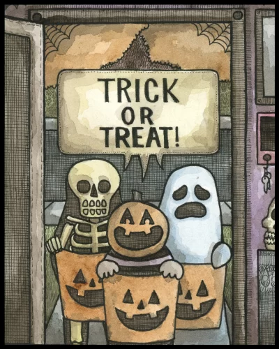 Trick-or-Treat 8x10 Print