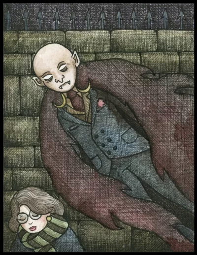 Vampire Fence 8x10 Print