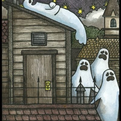 Ghost Roof 8x10 Print