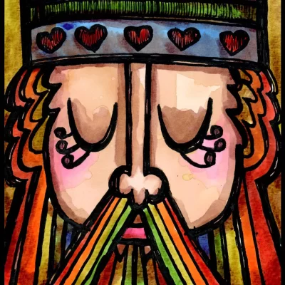 Splash King 8x10 Print