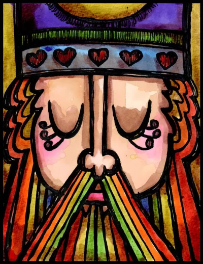 Splash King 8x10 Print