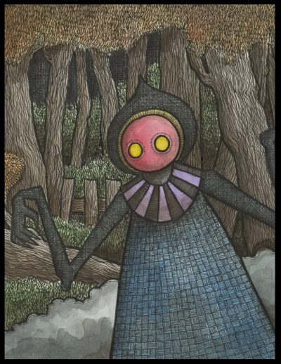 Flatwoods Monster 8x10 Print