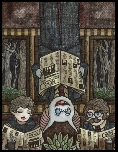 Bat Train 8x10 Print