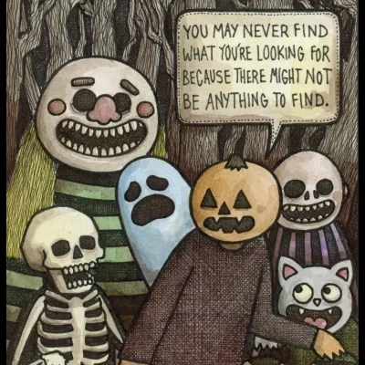 Never Find 8x10 Print