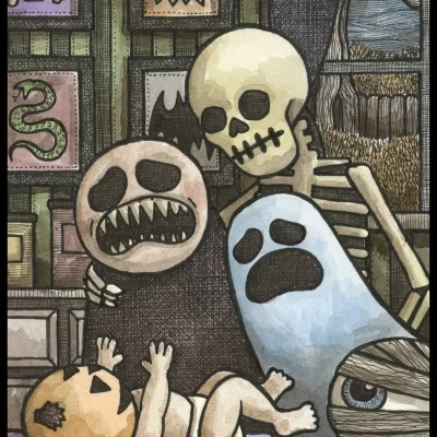 Pumpkin Baby 8x10 Print