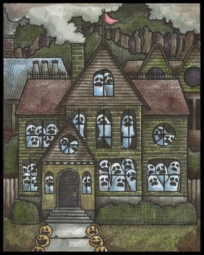 Ghost House II 8x10 Print