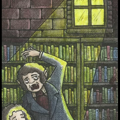 Vampire Light 8x10 Print