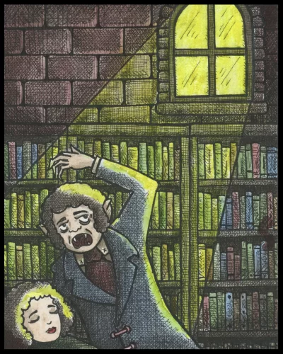 Vampire Light 8x10 Print