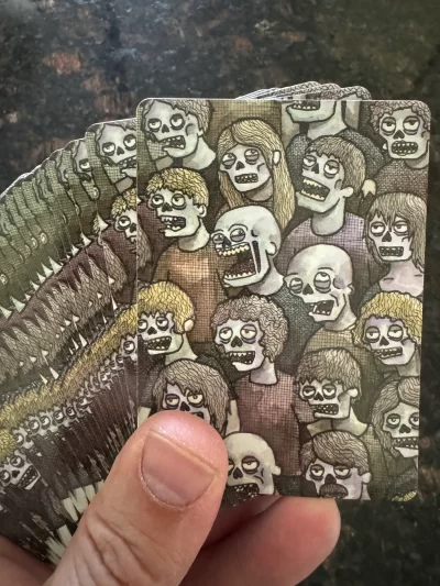 Playing Cards Zombies