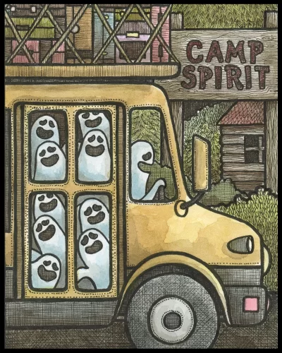Ghost Bus 8x10 Print