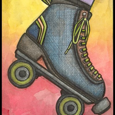Rollerskates 8x10 Print