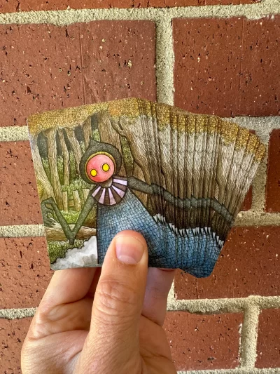 Playing Cards Flatwoods Monster