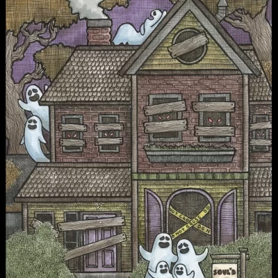 Haunted House III 8x10 Print