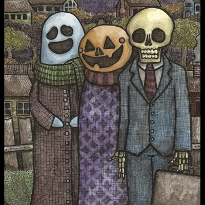 Halloween Committee 8x10 Print