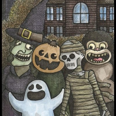 Halloween Night 8x10 Print