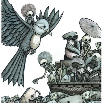 Bird Ride 8x10 Print