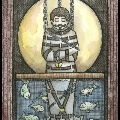 Magician Tank 8x10 Print