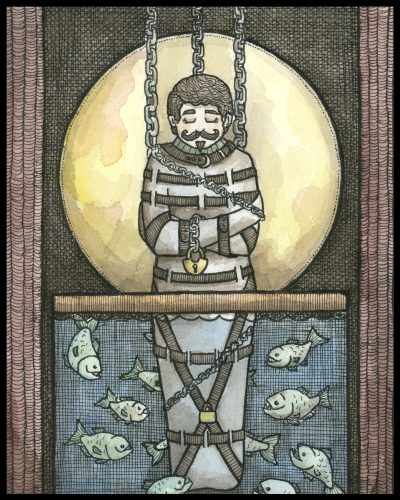 Magician Tank 8x10 Print