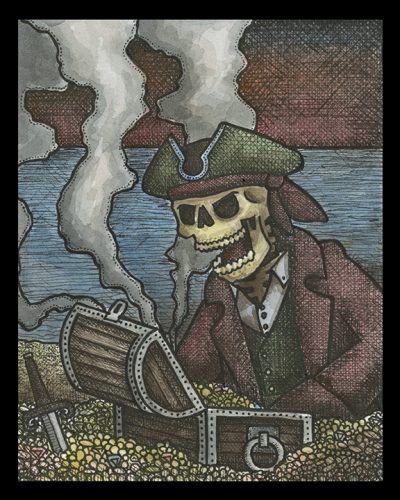 Pirate 8x10 Print