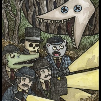 Search Party 8x10 Print