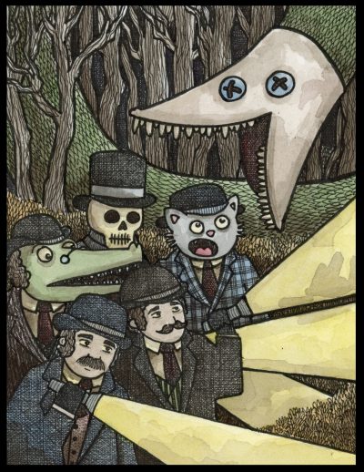 Search Party 8x10 Print